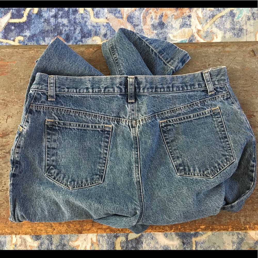 Vintage Eddie Bauer denim capris - Picture 3 of 6